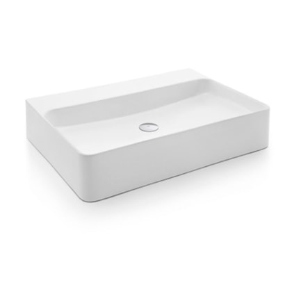 Cuba De Apoio Retangular Branco Docol 60x42cm