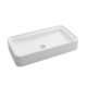 Cuba De Apoio Retangular Branco Frame 76x40x14cm Docol - 609e0101-4bc7-454f-a997-b91f727eabd4