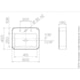 Cuba De Apoio Retangular Com Mesa Branco Frame 50x40x14cm Docol - 673da114-1235-40af-b43f-905ccf04dd89