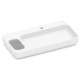 Cuba de Apoio Retangular com Mesa e Válvula Oculta 7/8 Infinity 80x42cm Branco Matte Roca - 77b99937-7ee3-4a65-8478-40156ba1deb9