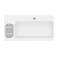 Cuba de Apoio Retangular com Mesa e Válvula Oculta 7/8 Infinity 80x42cm Branco Matte Roca - 1047c771-c1df-4012-abdc-ff06cb3af0a9