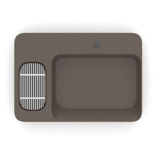 Cuba De Apoio Retangular com Mesa e Válvula Oculta 7/8 Infinity Café Roca 60x42cm - Imagem principal - c8833f16-647a-40e9-84c2-df2c49a64539