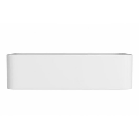 Cuba de Apoio Retangular com Mesa Lateral Slim 50x30cm Branco Deca - Imagem principal - 1d6e73fa-bbf6-4859-89f4-db8253193a05