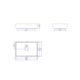 Cuba De Apoio Retangular Slim Branco Deca 60cm - 4fc2d36b-fa29-4cae-8b70-215f7fcbeb4f