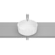 Cuba De Apoio Válvula 7/8 Inspira Round Branco Roca 37x37 cm - 986b9bbf-e4ca-4e80-b25a-419404a49eec