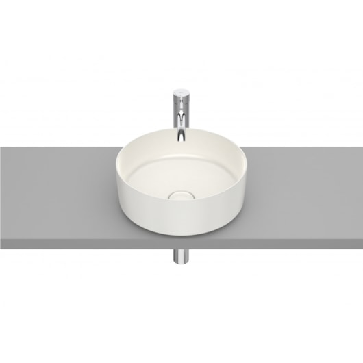 Cuba De Apoio Válvula 7/8 Round Inspira Beige Roca 37x37cm - Imagem principal - 4ffdc8ad-c7c2-43b7-90d5-a7b4b6294ce7