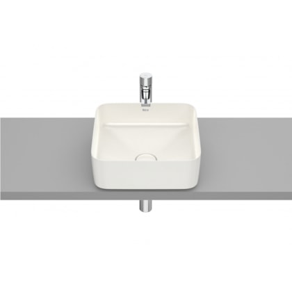 Cuba De Apoio Válvula 7/8 Square Inspira Beige Roca 37x37cm