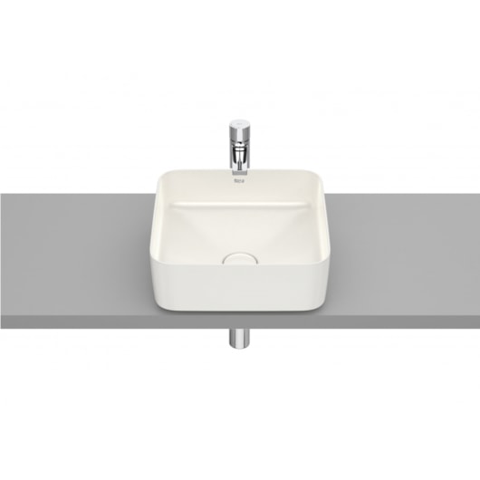 Cuba De Apoio Válvula 7/8 Square Inspira Beige Roca 37x37cm - Imagem principal - 541c5150-67e5-4220-89a3-3fd6ae085d8d