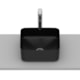 Cuba De Apoio Válvula 7/8 Square Inspira Matte Black Roca 37x37cm - 6dc6ed4c-06c4-4472-a934-a92175a82d25