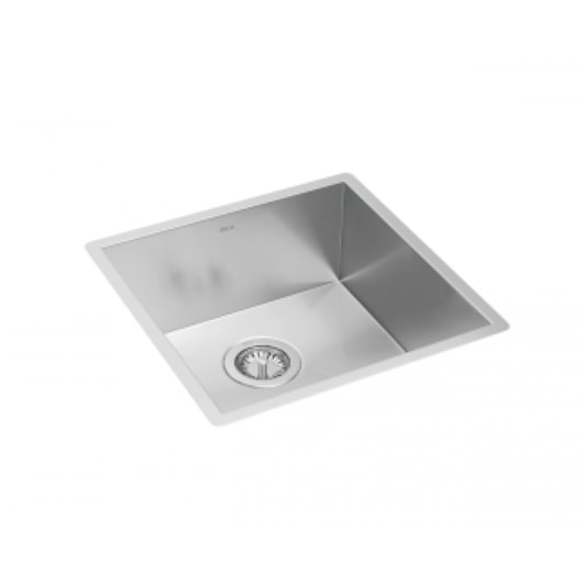 Cuba De Cozinha Inox Quadratta Com Válvula Deca 40x40cm - Imagem principal - c4cbe755-a41d-4917-bfb3-0a3cec213a48