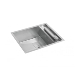 Cuba De Cozinha Inox Supra Com Válvula Deca 50x40cm