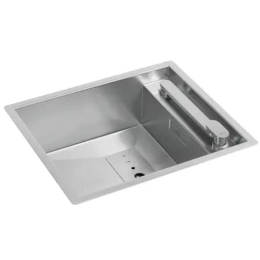 Cuba De Cozinha Inox Supra Com Válvula Deca 52,8X44cm - Imagem principal - 341e9ff8-0c19-4017-911c-3096e3afcf1a