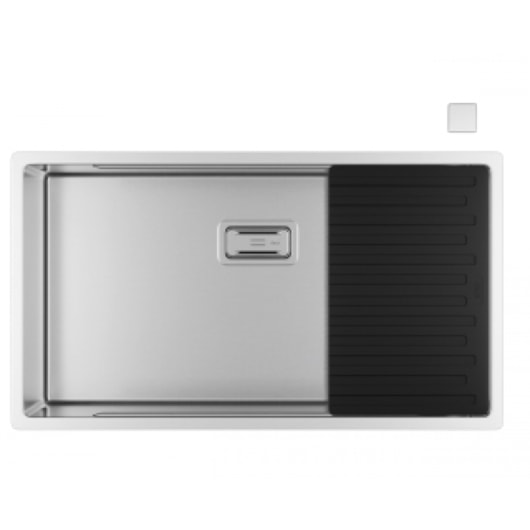 Cuba De Cozinha Inox Wish Com Chapa E Válvula Deca 78x44x20,1cm - Imagem principal - d5f6c822-1000-4c59-b6dc-e8ba3206d1bd