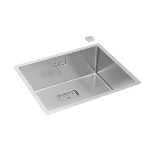 Cuba De Cozinha Inox Wish Com Válvula Deca 50x40x20cm - Imagem principal - 9c075b90-4c1a-4eb2-b43a-c657fd8484fb