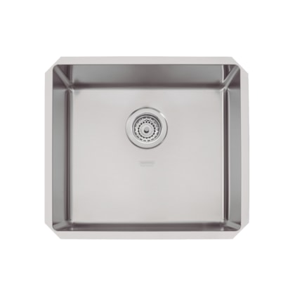 Cuba de embutir Design Collection Quadrum Undermount em Aço Inox com Acabamento Scotch Brite 45 U 45x40cm 94006/112 Tramontina