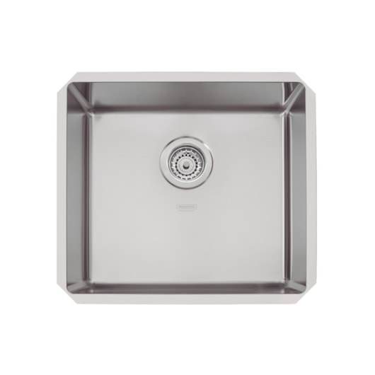 Cuba de embutir Design Collection Quadrum Undermount em Aço Inox com Acabamento Scotch Brite 45 U 45x40cm 94006/112 Tramontina - Imagem principal - 1df49631-2896-4327-ab6d-8316079b1675