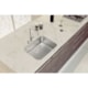 Cuba De Embutir Dora Com Aço Inox Escovado E Válvula 4.1/2 R6 Tramontina 50x40cm - 9fb436c6-ce80-43c6-87ed-ef55b1885156