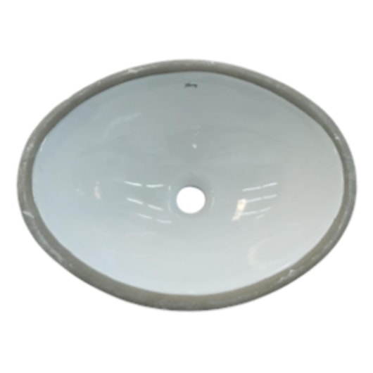 Cuba De Embutir Oval Branco Hervy - Imagem principal - 3521e2c8-ac0c-4f56-9d8c-d0a7898b13f7