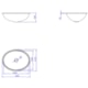 Cuba de Embutir Oval Cinza Real Deca 49X36,5cm - 981b6045-2745-41b7-9cc0-88a94213d741