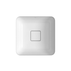 Cuba De Embutir Quadrada Slim Branco Deca 30cm