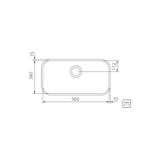 Cuba De Inox Com Válvula Lavínia Alto Brilho Tramontina 56x34x17cm - Imagem principal - 4a5124ac-c5af-431d-97a4-fa4681e219ad