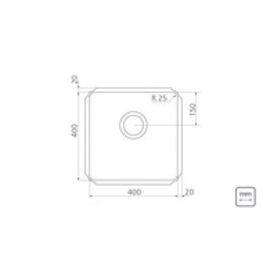 Cuba De Inox Dritta Pro 40 C/ Válvula 4.1/2' Acetinada Tramontina - Imagem principal - e4f8219b-9bf2-4973-a1e1-0456ad1a7f69