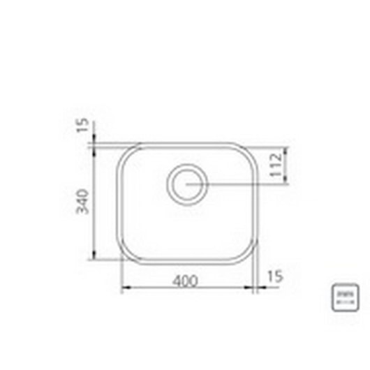 Cuba De Inox Lavínia Com Válvula Acetinada Tramontina 40x34cm - Imagem principal - f33d1cb7-a675-47ef-8674-133d4bae424c