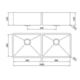 Cuba De Inox Lr50/50 1.0 R10 Mekal 106X40X23Cm - 5a596227-10c5-488b-982b-cbfb398f848c