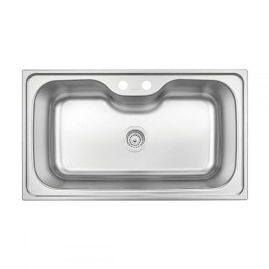 Cuba De Inox Morgana Max 86x50cm 4.1/2' Com Válvula 93801/122 Acetinada Tramontina - Imagem principal - fccf94e8-9e03-4560-a9bd-abb1b1d66cdb