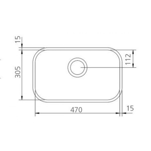 Cuba De Inox N1 Com Válvula Lavínia Alto Brilho Tramontina 47x30x17cm - Imagem principal - af7f39fc-8d68-48ab-8fcc-7edbbac1f2c4