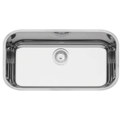 Cuba De Inox N2 Com Válvula Lavínia Alto Brilho Tramontina 56x34x17cm