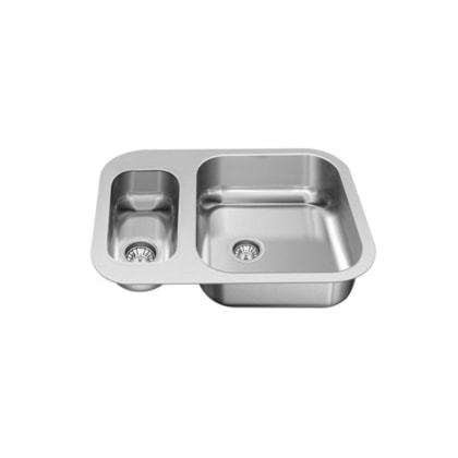 Cuba De Inox N3 4.1/2' Sem Válvula Alto Brilhante Ghelplus 59x40cm