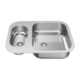 Cuba De Inox N3 4.1/2' Sem Válvula Alto Brilhante Ghelplus 59x40cm - 1c1c7b04-ab8f-418e-9225-b5c651bd78fd