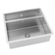 Cuba De Inox Quadratino 600 Com Canal E Válvula Escovada Debacco - 8c8d466b-76b7-4238-8405-8c04818b0d9d