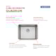 Cuba de Inox Quadrum Undermount 50x40cm Tramontina - 56498ff4-b334-47aa-add1-54cb8799a396