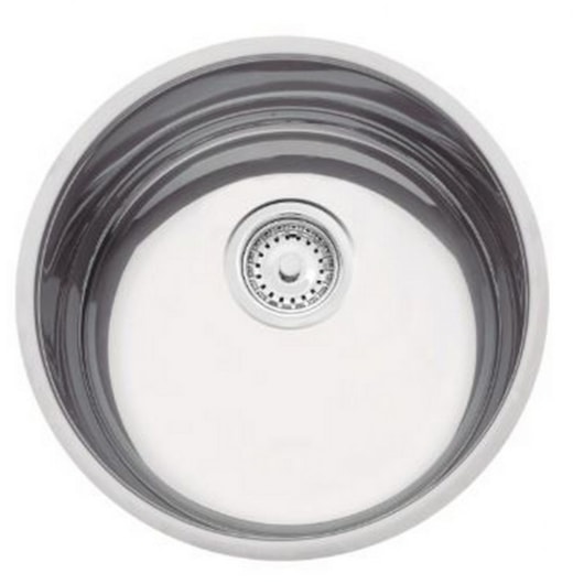 Cuba De Inox Redonda Luna Perfecta 35cm 3.1/2' Com Válvula  94042/407 Polida Tramontina - Imagem principal - 0aa15bc0-4f62-41d3-80fb-effbf5c674a6