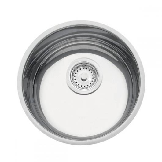 Cuba De Inox Redonda Standard 30cm 3.1/2' Com Válvula 94071/507 Polida Tramontina - Imagem principal - 8b3a2c88-e95f-42fd-9d88-2dc342dc113b