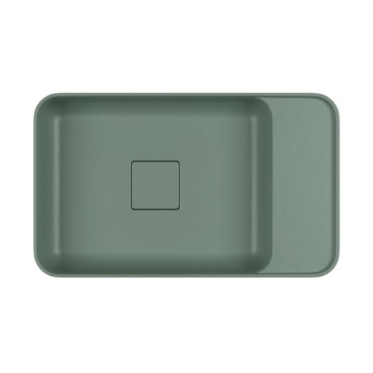 Cuba De Mesa Retangular Suspensa Direita Sálvia Deca 50 cm - Imagem principal - ddfea00a-8f7b-4acb-b0ad-4074301aec58