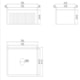 Cuba De Semi Encaixe De Porcelana Para Cozinha Cub2020c Branco Kromma 77x50x25cm - 90266f14-1bd5-447e-b59f-c046831a31e4