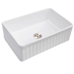 Cuba De Semi Encaixe De Porcelana Para Cozinha Cub2020c Branco Kromma 77x50x25cm