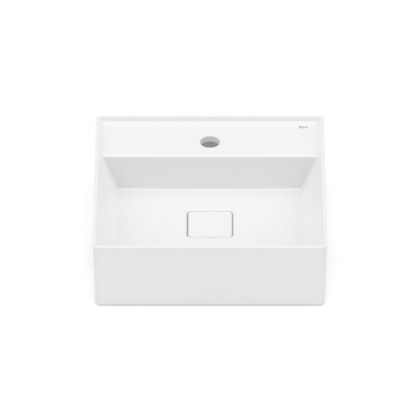 Cuba De Semi Encaixe T10 Terra Branco Matte Roca 40x40cm
