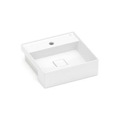 Cuba De Semi Encaixe T10 Terra Branco Roca 40x40cm