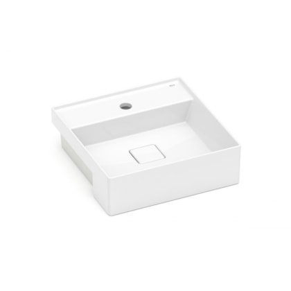 Cuba De Semi Encaixe T10 Terra Branco Roca 40x40cm