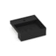 Cuba De Semi Encaixe T10 Terra Matte Black Roca 40x40cm - e164f5d6-81ae-4e7c-9dc4-484655c0be01