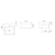 Cuba De Semiencaixe Quadrada Com Mesa Basic Q2 Branco Celite 41x41cm - 23d4459a-4713-4b59-bd80-4874c9f0d01c