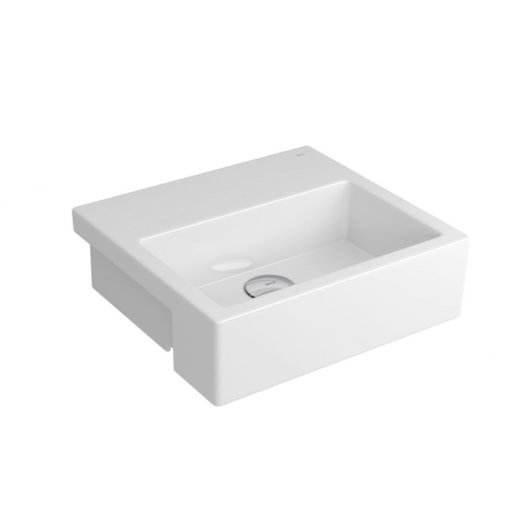 Cuba De Semiencaixe Retangular Com Mesa L733 Branco Deca 36x33cm - Imagem principal - d8d0d7ff-b64f-4a1b-b3d3-9639ca1050de
