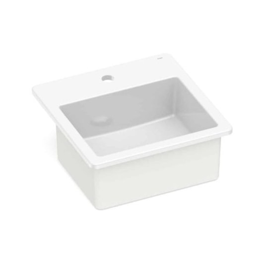 Cuba De Sobrepor Com Mesa Loft Q8 Branco Incepa 420x420 cm - Imagem principal - 6e9448a1-02ca-416c-9d84-0f67c679e934
