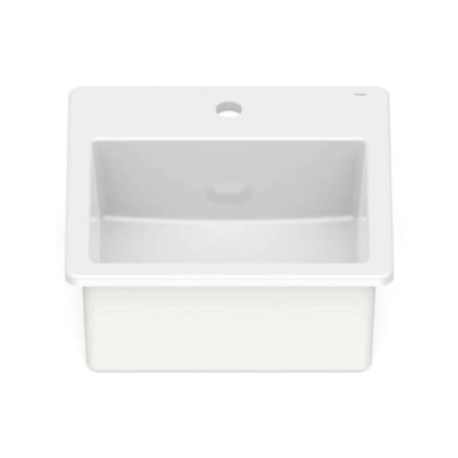 Cuba De Sobrepor Com Mesa Loft Q8 Branco Incepa 420x420 cm