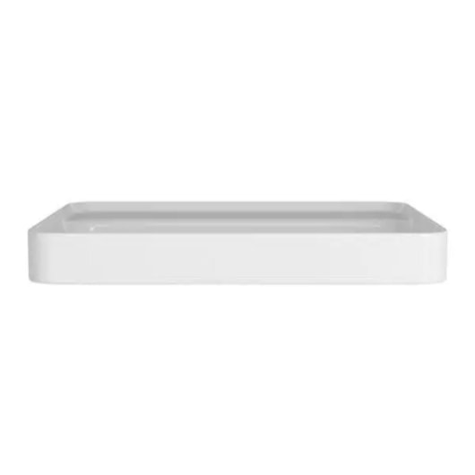 Cuba De Sobrepor Com Mesa Retangular Slim Branco Deca 50cm - Imagem principal - 40960621-2e98-421c-bb2f-b218be1ac9b3