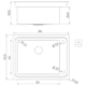 Cuba de Sobrepor Design Collection Workstation Quadrum Deep 50 em Aço Inox com misturador e acessórios Tramontina - e6e2439d-6492-4a81-bef2-2e8274c30032